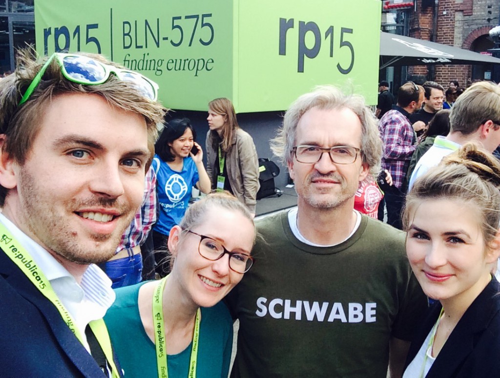 Auf der re:publica 2015