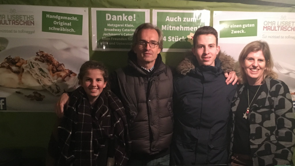 Mascha, Katrin, Nils und Volker