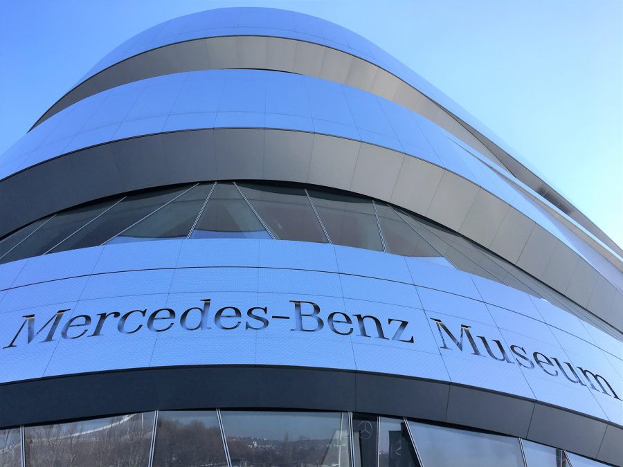Maultaschen Restaurants: Mercedes-Benz Museum in Stuttgart