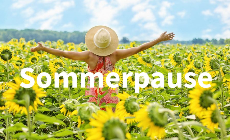 Onlineshop macht wieder Sommerpause