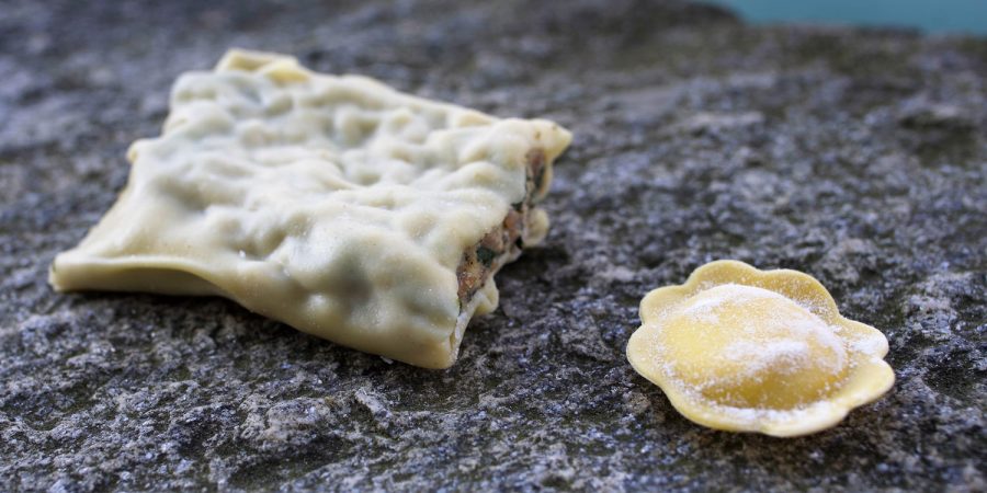 Maultaschen keine Kopie von Ravioli