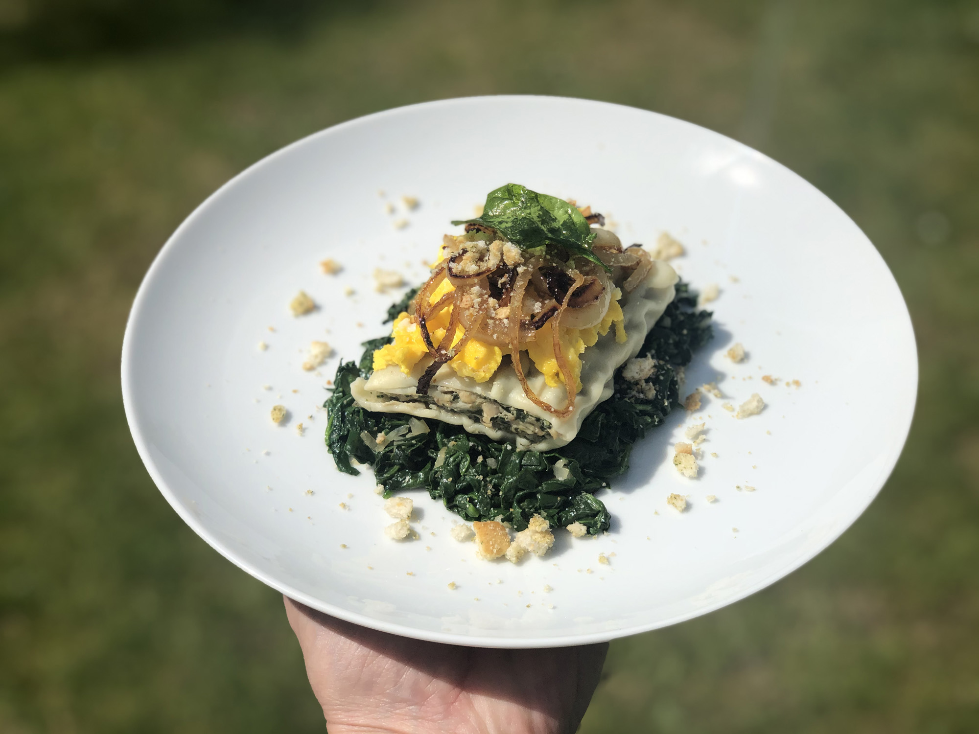 Maultaschen à la Sansibar