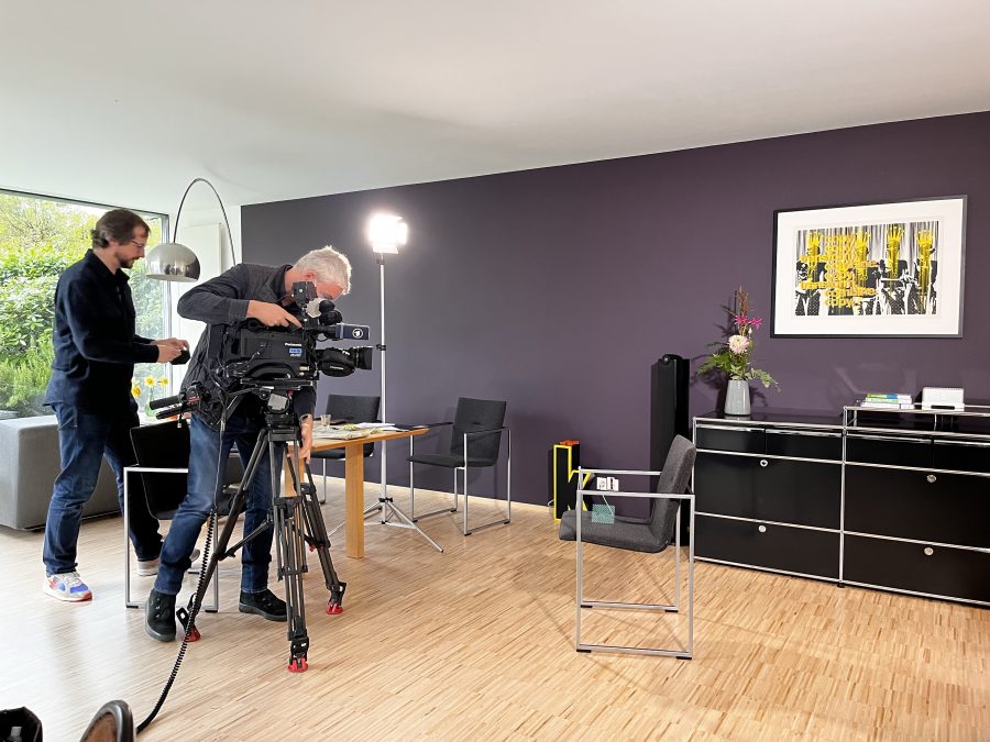 Interview mit ARD brisant zum Welt Maultaschen Tag