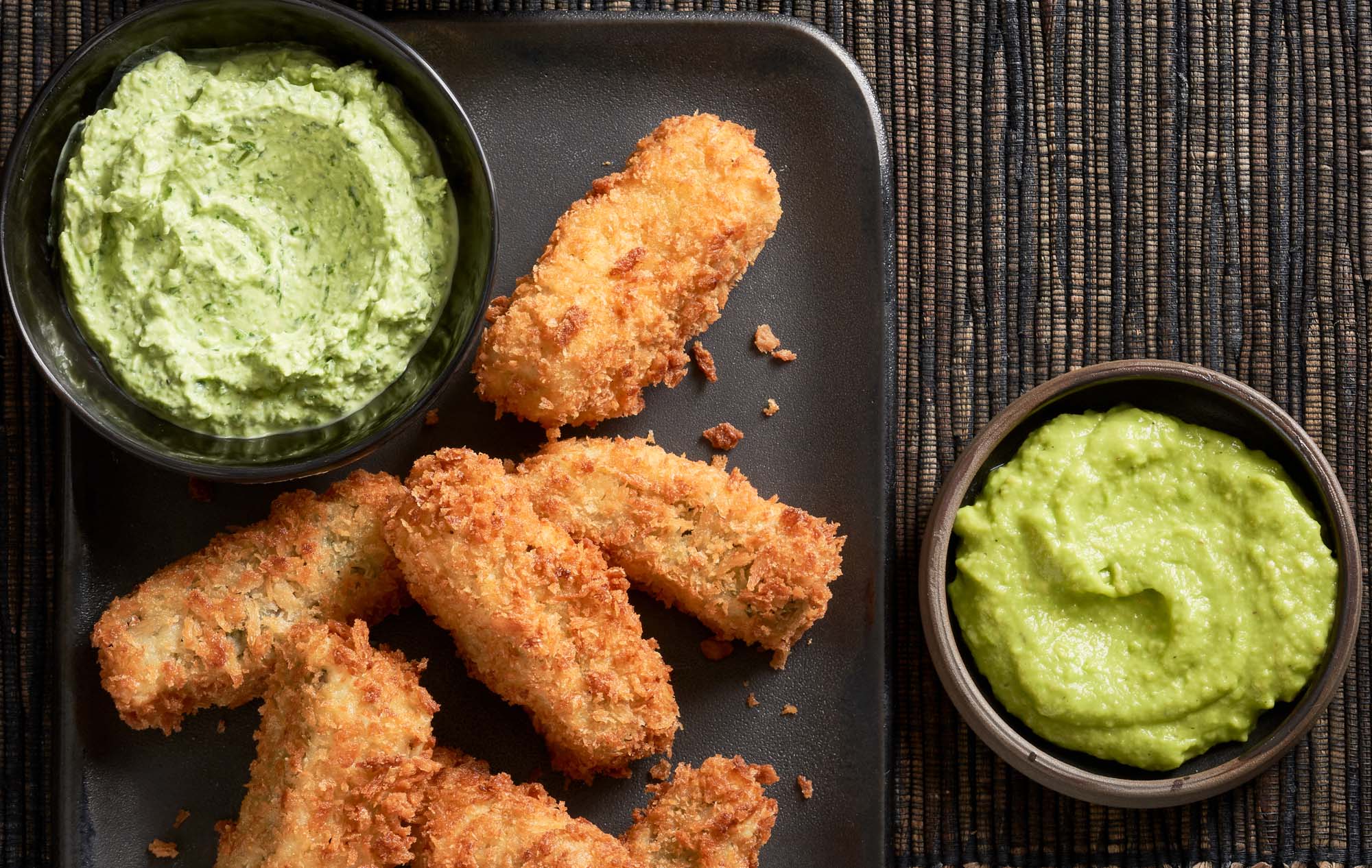Frittierte Maultaschen-Sticks